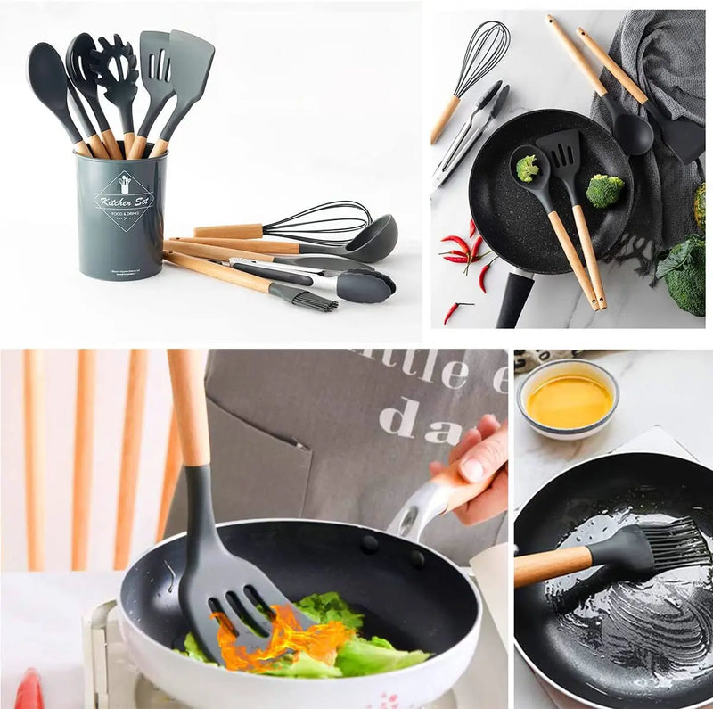 Kit de Cozinha Silicone - PREMIUM