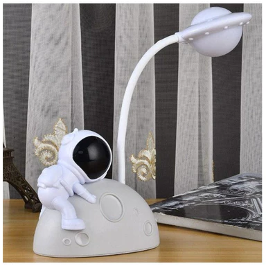 Luminária Astronauta Led USB Recarregável