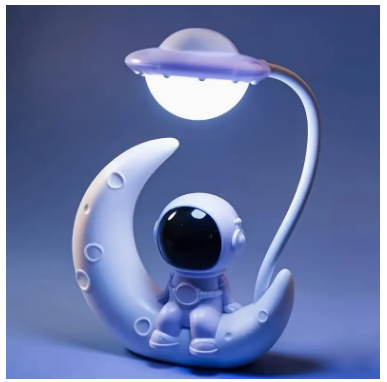 Luminária Astronauta Led USB Recarregável